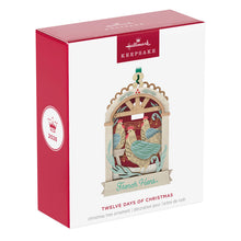Load image into Gallery viewer, Twelve Days of Christmas French Hens Papercraft Ornament - Hallmark Timmins