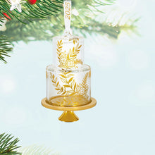 Load image into Gallery viewer, Our Sweet Beginning 2025 Glass Ornament