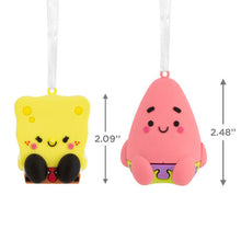 Load image into Gallery viewer, Better Together Nickelodeon SpongeBob SquarePants and Patrick Star Magnetic Hallmark Ornaments, Set of 2