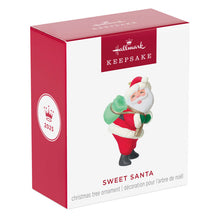 Load image into Gallery viewer, Mini Sweet Santa Ornament, 1.5"