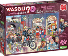 Load image into Gallery viewer, WASGIJ DESTINY - WASGIJ RETRO #7 - ROCK AROUND THE CLOCK! (1000 PIECES) - Hallmark Timmins
