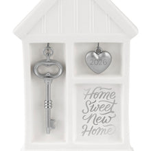 Load image into Gallery viewer, Home Sweet New Home 2026 Porcelain and Metal Ornament