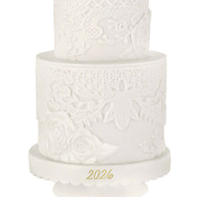 Load image into Gallery viewer, Wedding Cake 2026 Porcelain Ornament