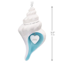 Load image into Gallery viewer, Forever in Our Hearts Shell 2026 Porcelain Ornament