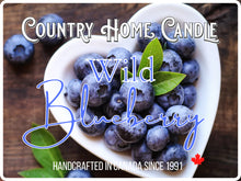Load image into Gallery viewer, WILD BLUEBERRY - COUNTRY HOME CANDLE