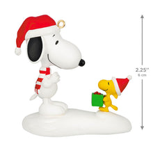 Load image into Gallery viewer, Peanuts® Spotlight on Snoopy The Perfect Gift Ornament - Hallmark Timmins