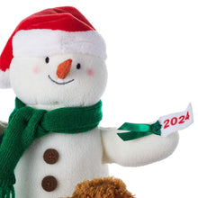 Load image into Gallery viewer, Wrapped in Joy Singing Snowman Plush With Motion, 10"