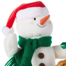 Load image into Gallery viewer, Wrapped in Joy Singing Snowman Plush With Motion, 10"