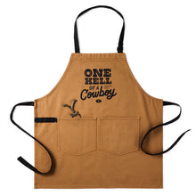 Load image into Gallery viewer, Yellowstone One Hell of a Cowboy Apron and Bottle Opener