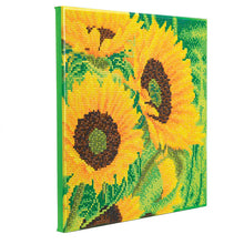 Load image into Gallery viewer, Crystal Art - Mounted Kit - Sunflower Joy - Medium - Hallmark Timmins
