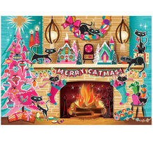 Load image into Gallery viewer, Merry Catmas - 500 Piece Puzzle by Cobble Hill
