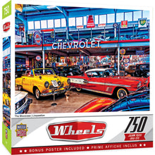 Load image into Gallery viewer, Wheels - The Showcase 750 Piece Puzzle by Master Pieces