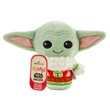 Load image into Gallery viewer, itty bittys® Star Wars: The Mandalorian™ Grogu™ in Holiday Sweater Plush