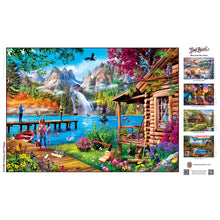 Load image into Gallery viewer, Fishing with Pappy - 1000 Piece Puzzle by Master Pieces