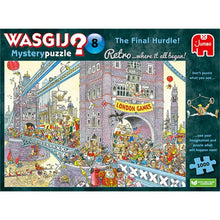 Load image into Gallery viewer, WASGIJ MYSTERY  -  WASGIJ RETRO  # 08  -  THE FINAL HURDLE (1000 PIECES)