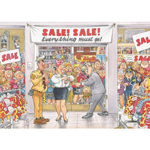 Load image into Gallery viewer, WASGIJ MYSTERY  -  WASGIJ RETRO  # 7  -  EVERYTHING MUST GO! (1000 PIECES)