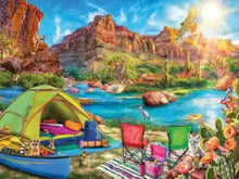 Load image into Gallery viewer, Canyon Camping - 1500 Piece Puzzle by Ravensburger