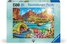 Load image into Gallery viewer, Canyon Camping - 1500 Piece Puzzle by Ravensburger
