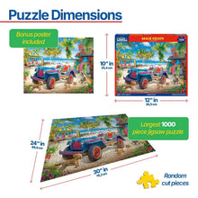 Load image into Gallery viewer, Beach Escape - 1000 Piece Puzzle by White Mountain