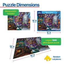 Load image into Gallery viewer, Book Nook - 1000 Piece Puzzle by White Mountain