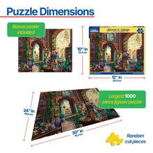 Load image into Gallery viewer, Botanical Library - 1000 Piece Puzzle by White Mountain