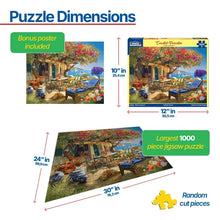 Load image into Gallery viewer, Coastal Paradise - 1000 Piece Puzzle by White Mountain