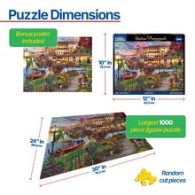Load image into Gallery viewer, Italian Promenade - 1000 Piece Puzzle by White Mountain