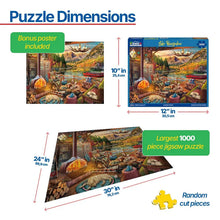 Load image into Gallery viewer, Lake Bungalow - 1000 Piece Puzzle by White Mountain
