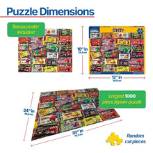 Load image into Gallery viewer, M&M's - 1000 Piece Puzzle by White Mountain