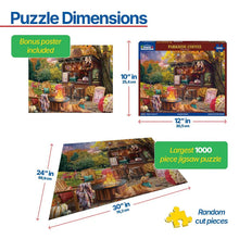 Load image into Gallery viewer, Parkside Coffee Retreat - 1000 Piece Puzzle by White Mountain