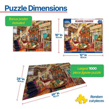 Load image into Gallery viewer, Readers Paradise - 1000 Piece Puzzle by White Mountain