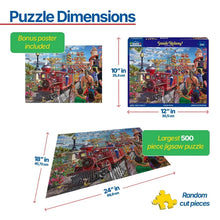 Load image into Gallery viewer, Seaside Railway - 500 Piece Puzzle by White Mountain
