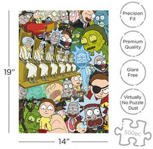 Load image into Gallery viewer, RICK & MORTY - 500 Piece Puzzle by Aquarius