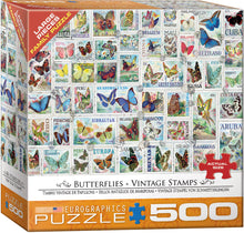 Load image into Gallery viewer, Butterflies - 500 Piece Puzzle by EuroGraphics