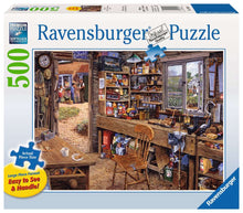 Load image into Gallery viewer, Dad's Shed - 500-Piece Puzzle By Ravensburger