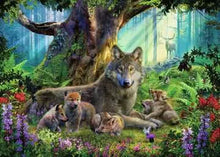 Load image into Gallery viewer, Wolves in The Forest - 1000 Piece Puzzle by Ravensburger