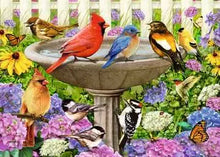 Load image into Gallery viewer, At the Birdbath - 500 Piece Puzzle by Ravensburger