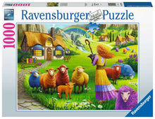 Load image into Gallery viewer, The Happy Sheep Yarn Shop - 1000 Piece Puzzle by Ravensburger