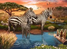 Load image into Gallery viewer, Zebra - 500 Piece Puzzle by Ravensburger