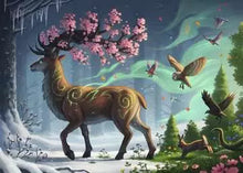 Load image into Gallery viewer, Deer of Spring - 1000 Piece Puzzle by Ravensburger
