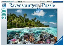 Load image into Gallery viewer, A Dive in the Maldives - 2000 Piece Puzzle by Ravensburger