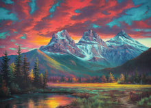 Load image into Gallery viewer, Alberta's Three Sisters - 1000-Piece Puzzle By Ravensburger