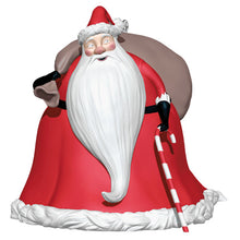 Load image into Gallery viewer, Disney Tim Burton's The Nightmare Before Christmas Collection Santa Claus Ornament With Light and Sound