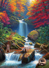 Load image into Gallery viewer, Mystic Falls In Autumn - 1000 Piece Puzzle by Cobble Hill