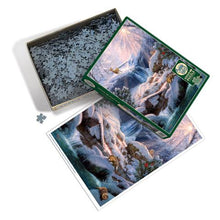 Load image into Gallery viewer, Mystic Falls In Winter - 1000 Piece Puzzle by Cobble Hill