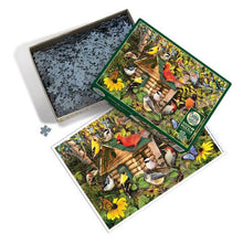 Load image into Gallery viewer, Bird Cabin - 1000 Piece Puzzle by Cobble Hill