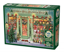 Load image into Gallery viewer, Christmas Flower Shop - 1000 Piece Puzzle by Cobble Hill