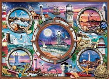 Load image into Gallery viewer, Lighthouses - 1000 Piece Puzzle by Cobble Hill