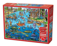 Load image into Gallery viewer, Gone Fishing - 1000 Piece Puzzle by Cobble Hill