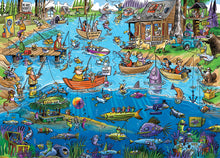 Load image into Gallery viewer, Gone Fishing - 1000 Piece Puzzle by Cobble Hill